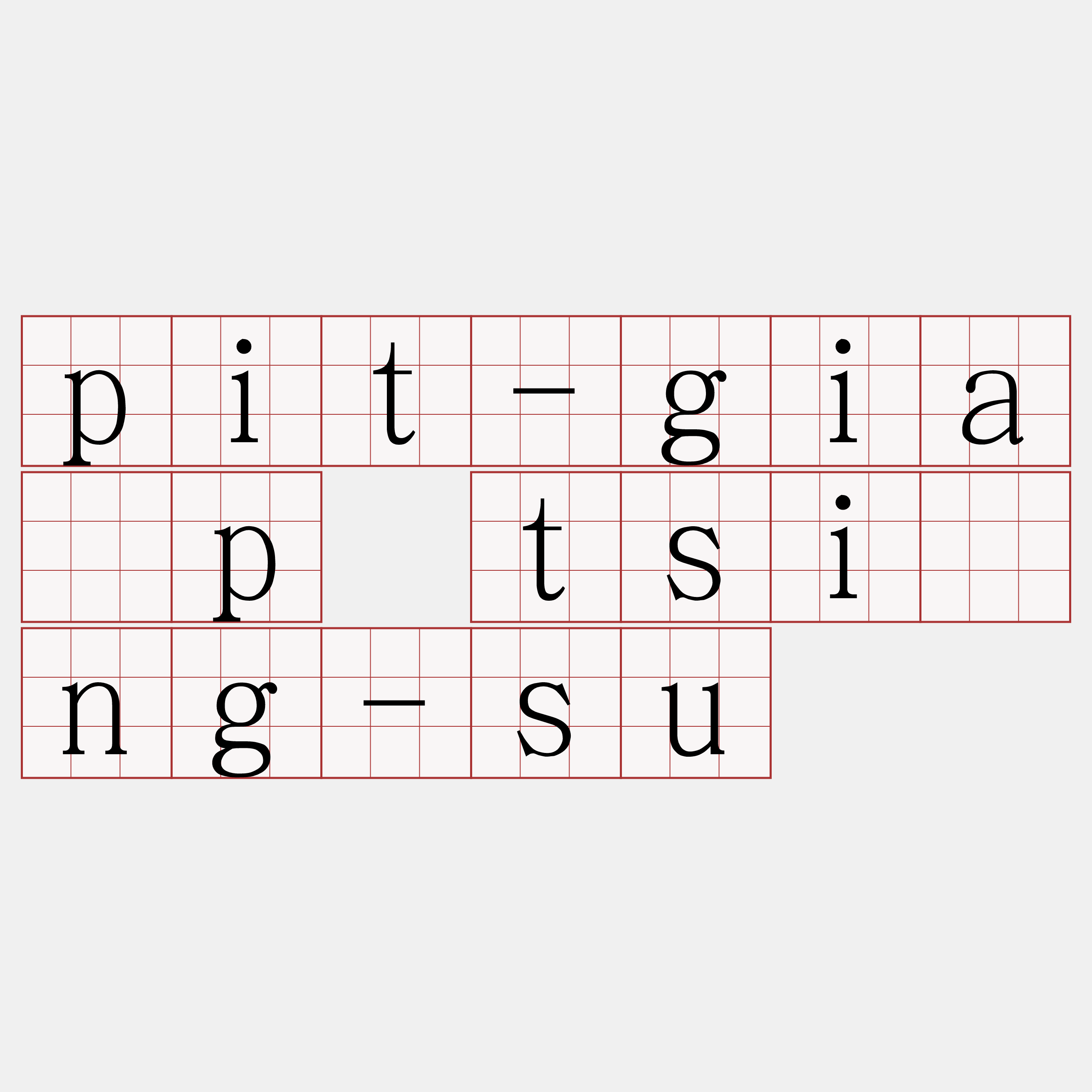 pit-gia̍p tsìng-su